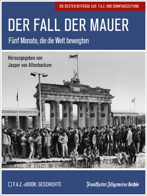 cover image of Der Fall der Mauer